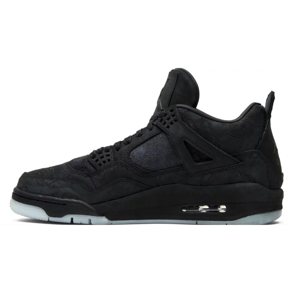 Jordan 4 Retro Kaws Black Spor Ayakkabı 2 Jordan 4 Retro Kaws Black Spor Ayakkabı - Görsel 2