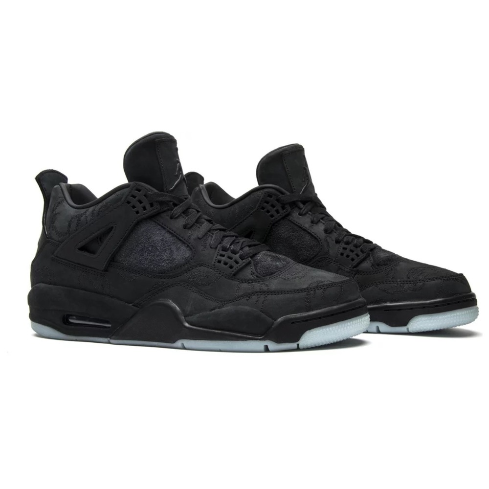 Jordan 4 Retro Kaws Black Spor Ayakkabı 5 Jordan 4 Retro Kaws Black Spor Ayakkabı - Görsel 5