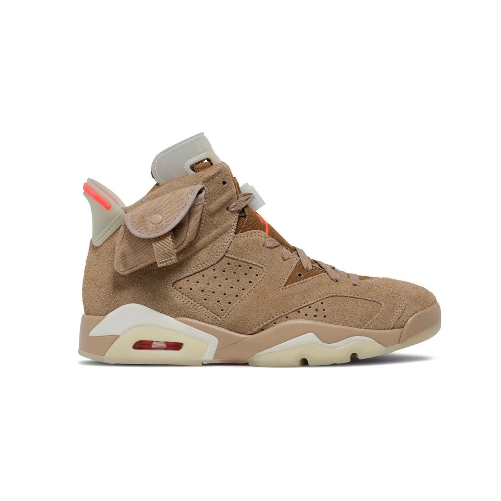 Jordan 6 Retro Travis Scott British Khaki Spor Ayakkabı