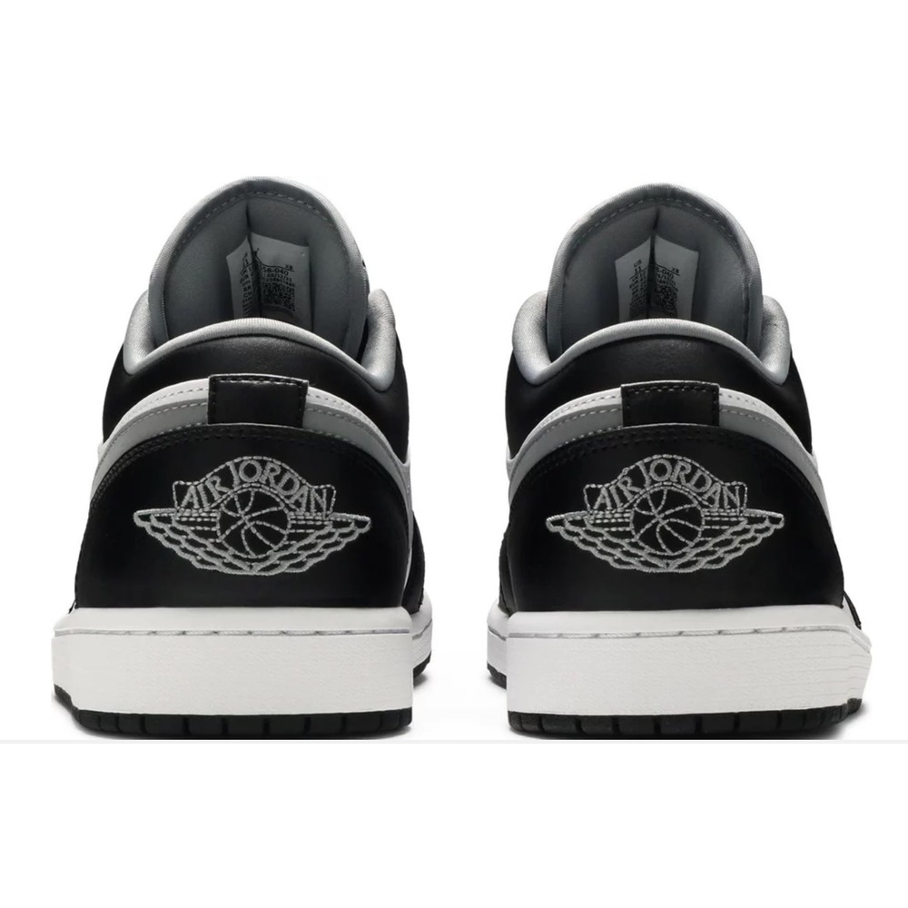 Jordan 1 Low Black White Grey, görsel 3