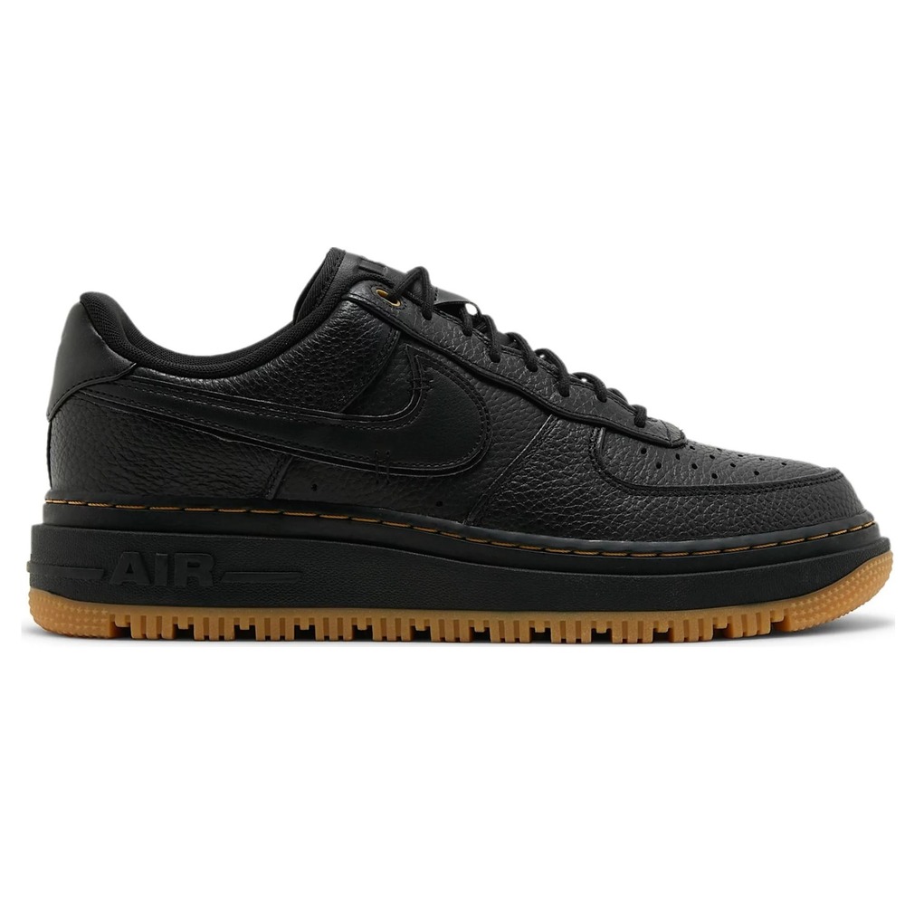 Nike Air Force 1 Low Luxe Black Gum Spor Ayakkabı