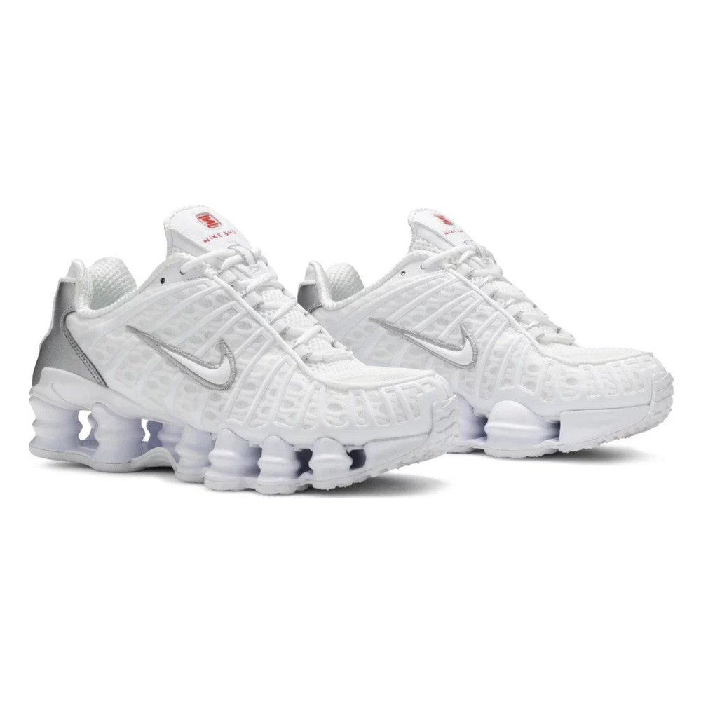 Nike Shox TL White Metallic Silver, görsel 5
