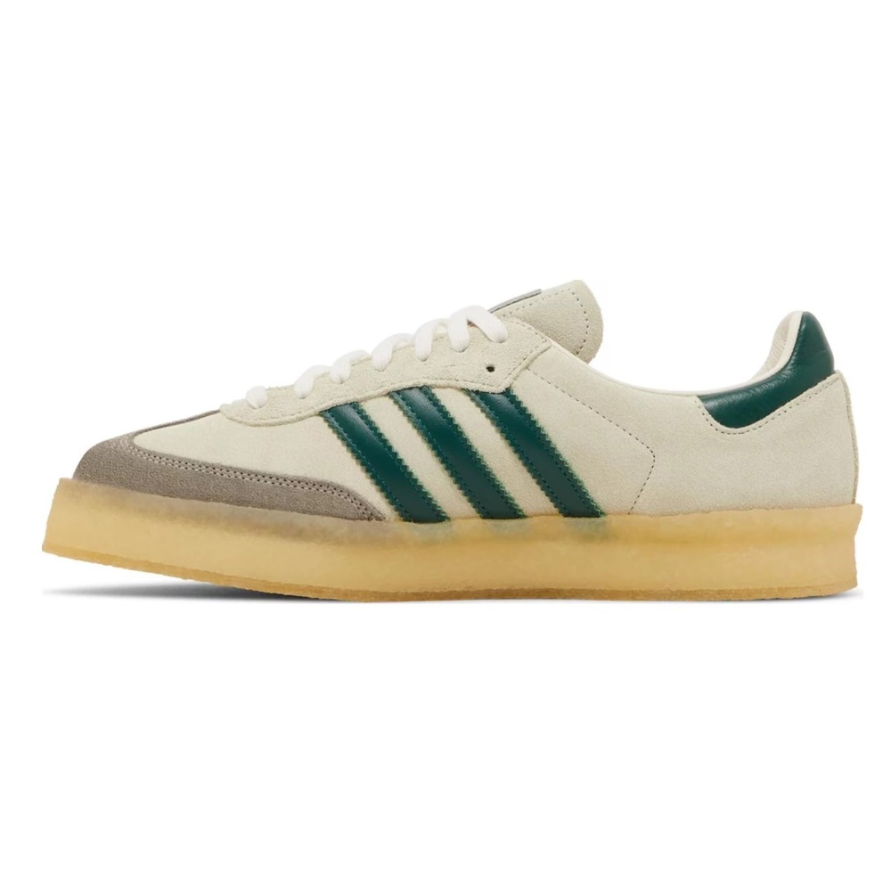 adidas Clarks 8th Street Samba by Ronnie Fieg Chalk White Green, görsel 2