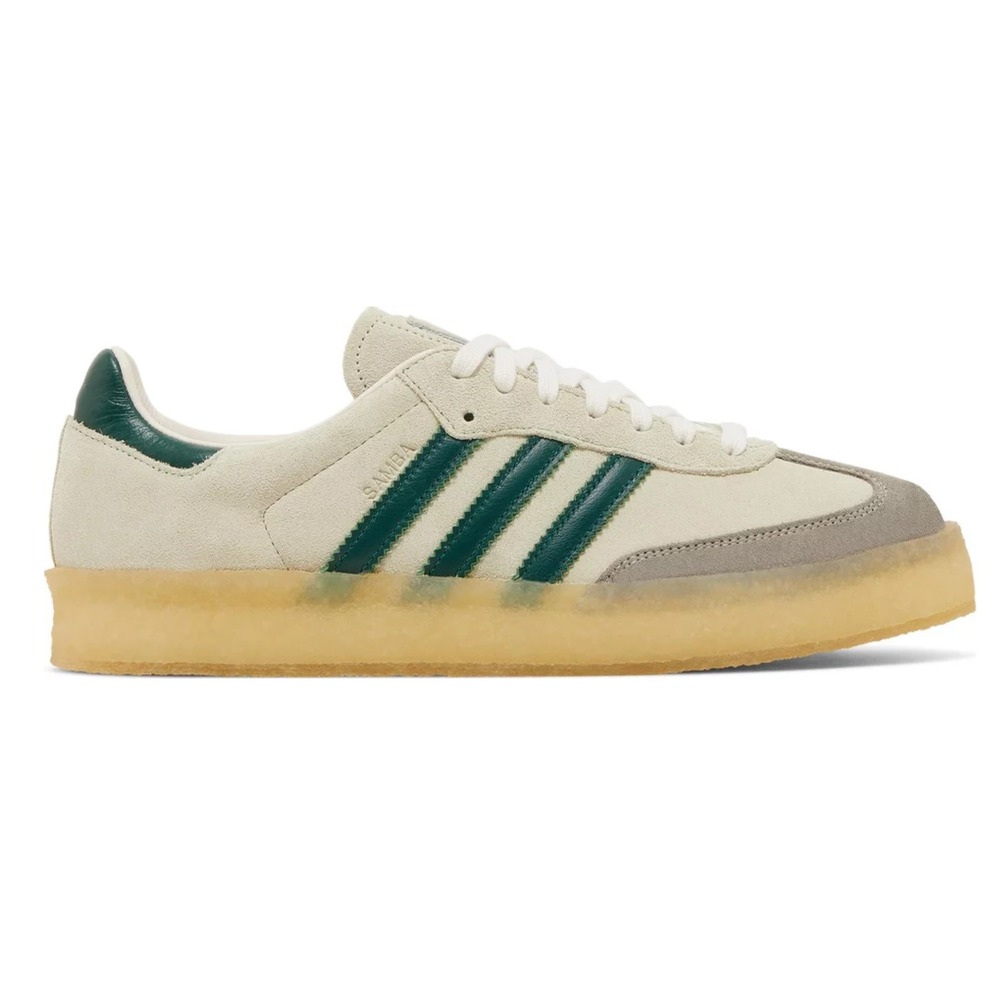 adidas Clarks 8th Street Samba by Ronnie Fieg Chalk White Green, görsel 1