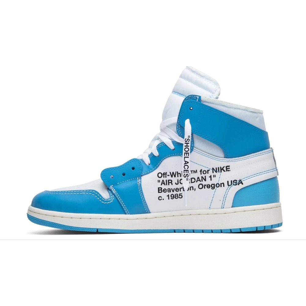 Jordan 1 Retro High Off-White University Blue - Ercan Sneakers