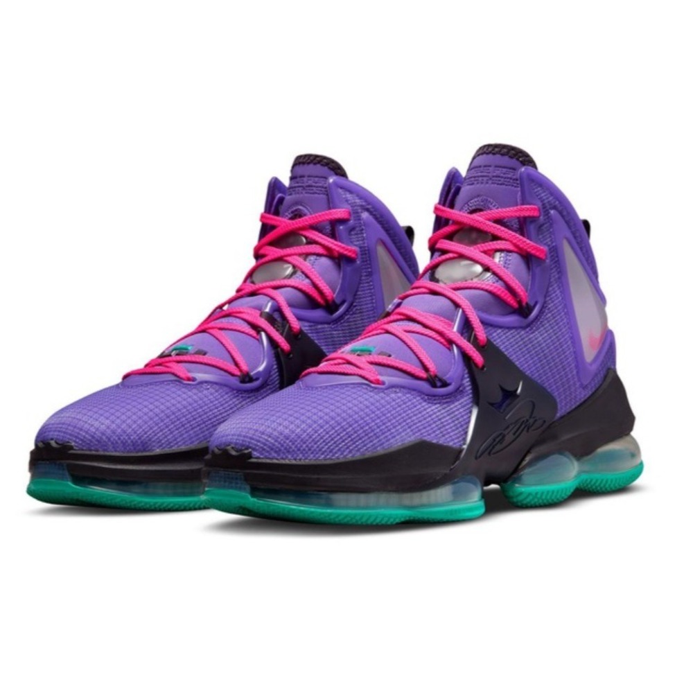 Nike LeBron 19 Purple Teal, görsel 5