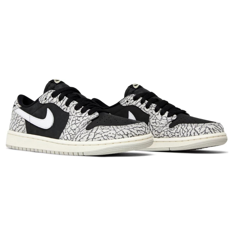 Jordan 1 Retro Low OG Black Cement, görsel 5