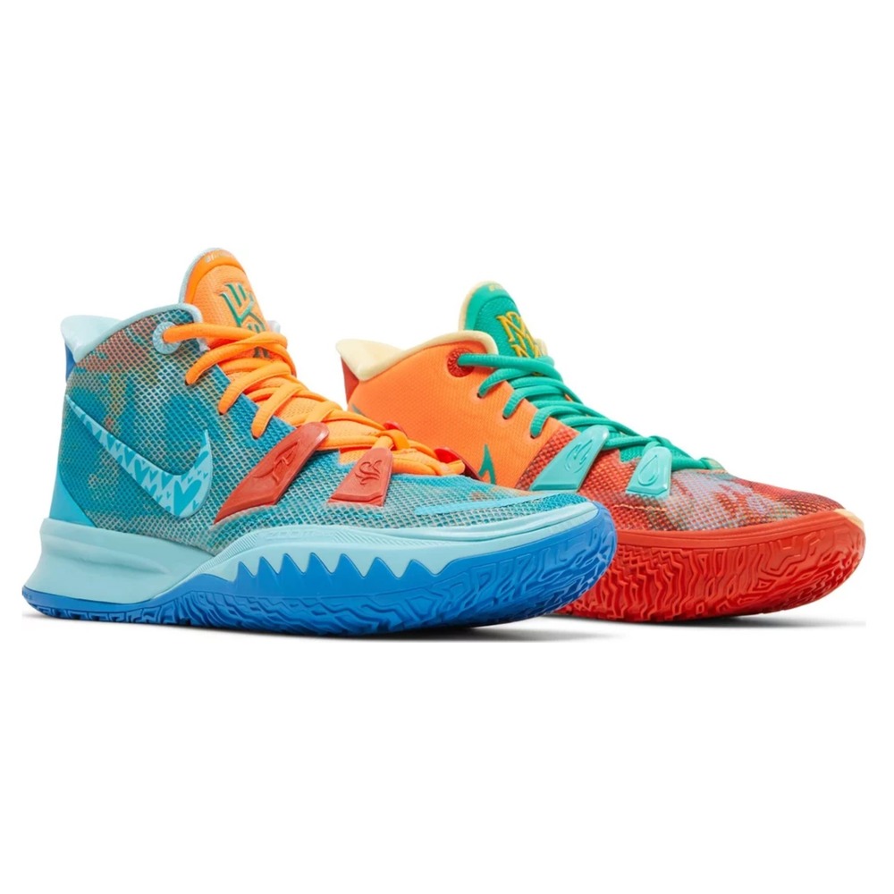 Kyrie 7 Sneaker Room Fire and Water