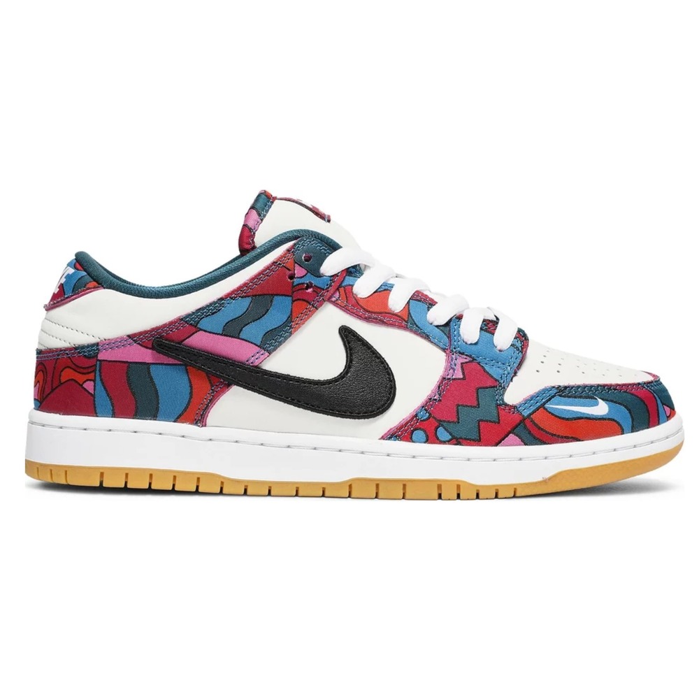 Nike SB Dunk Low Pro Parra Abstract Art Spor Ayakkabı