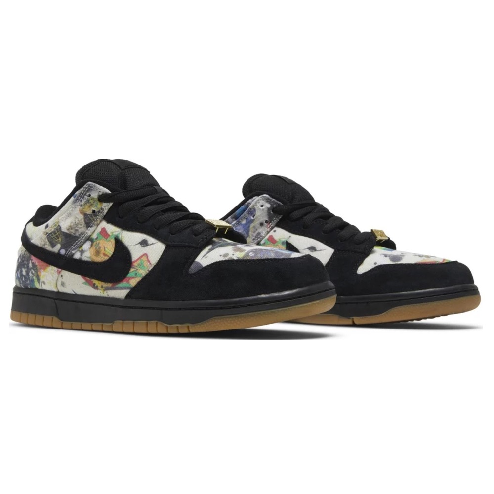 Nike SB Dunk Low Supreme Rammellzee Spor Ayakkabı 5 Nike SB Dunk Low Supreme Rammellzee Spor Ayakkabı - Görsel 5