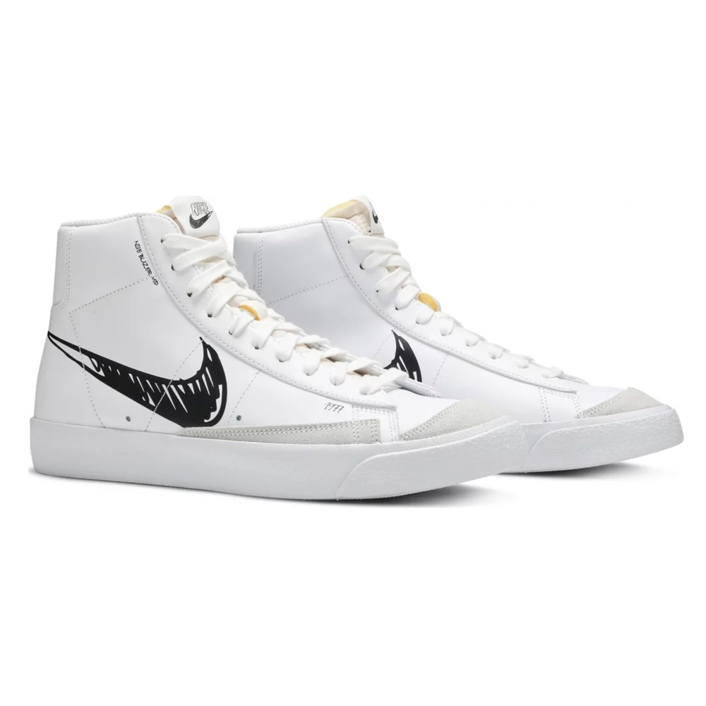 Nike Blazer Mid 77 Sketch White Black, görsel 5