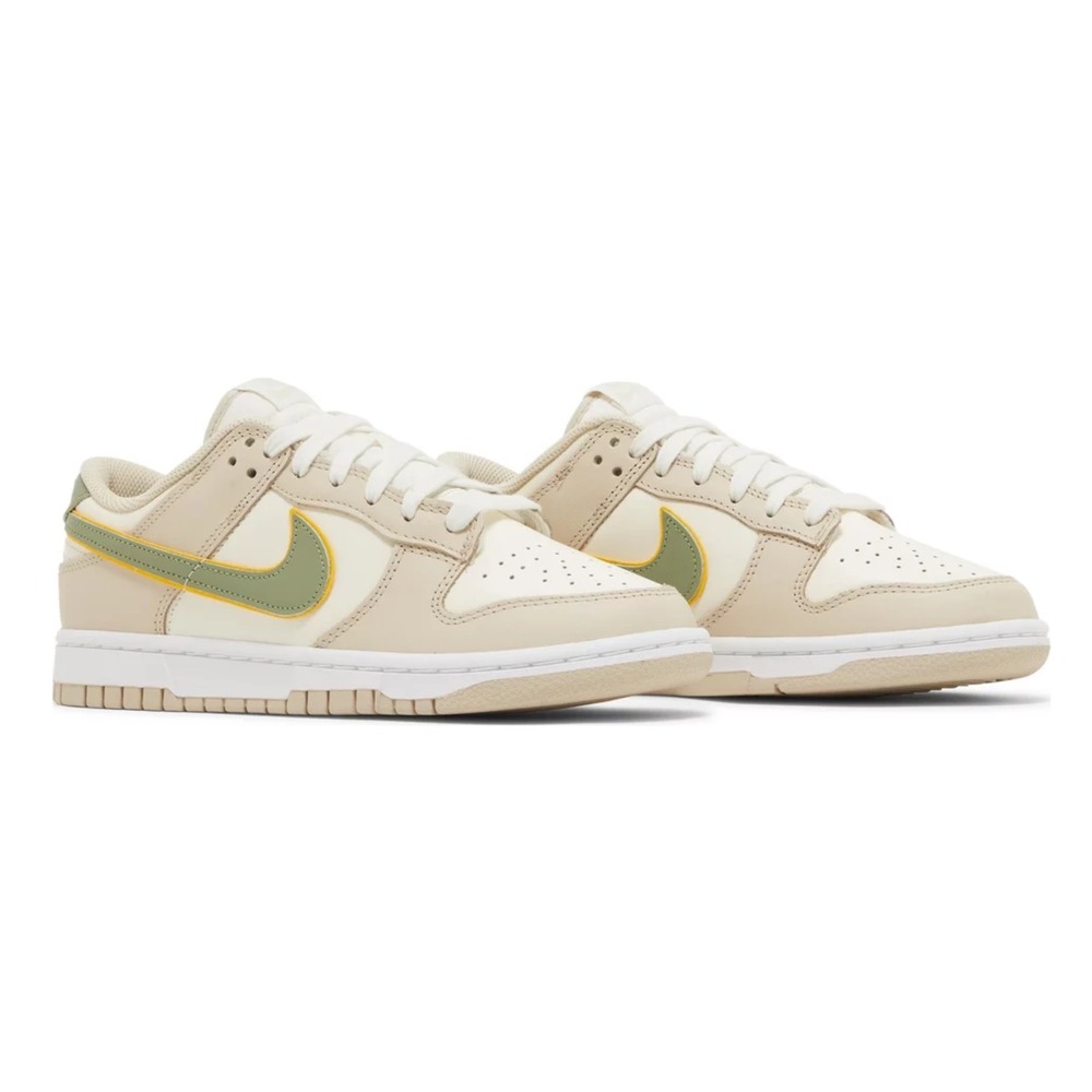 Nike Dunk Low Pale Ivory Oil Green, görsel 4