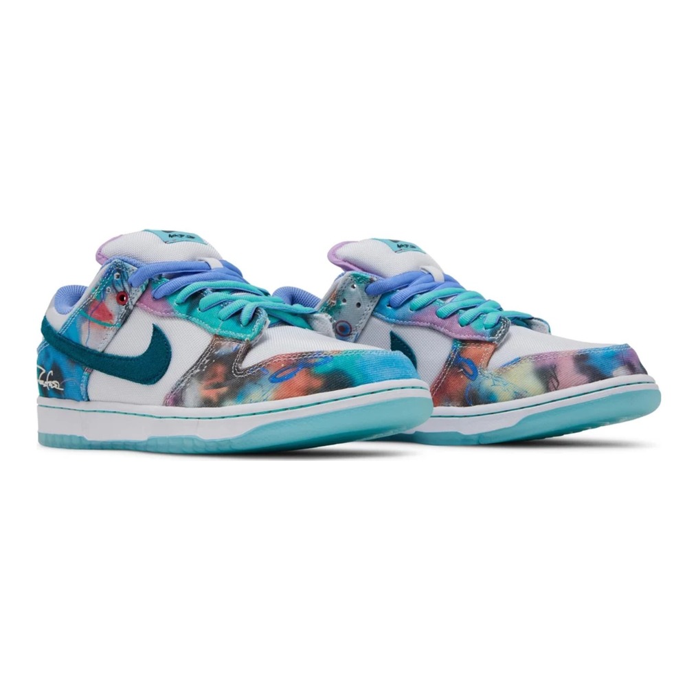 Nike SB Dunk Low Futura Laboratories Bleached Aqua 5 Nike SB Dunk Low Futura Laboratories Bleached Aqua - Görsel 5