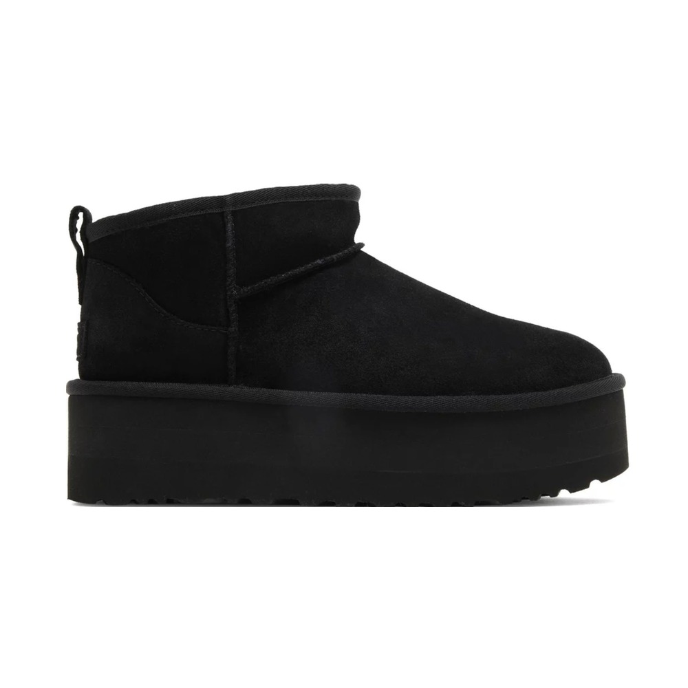 UGG Classic Ultra Mini Platform Boot Black, görsel 1