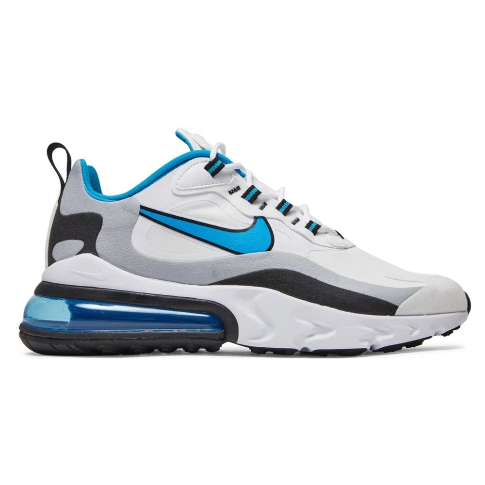 Nike Air Max 270 React White Sky Blue Spor Ayakkabı 1 Nike Air Max 270 React White Sky Blue Spor Ayakkabı