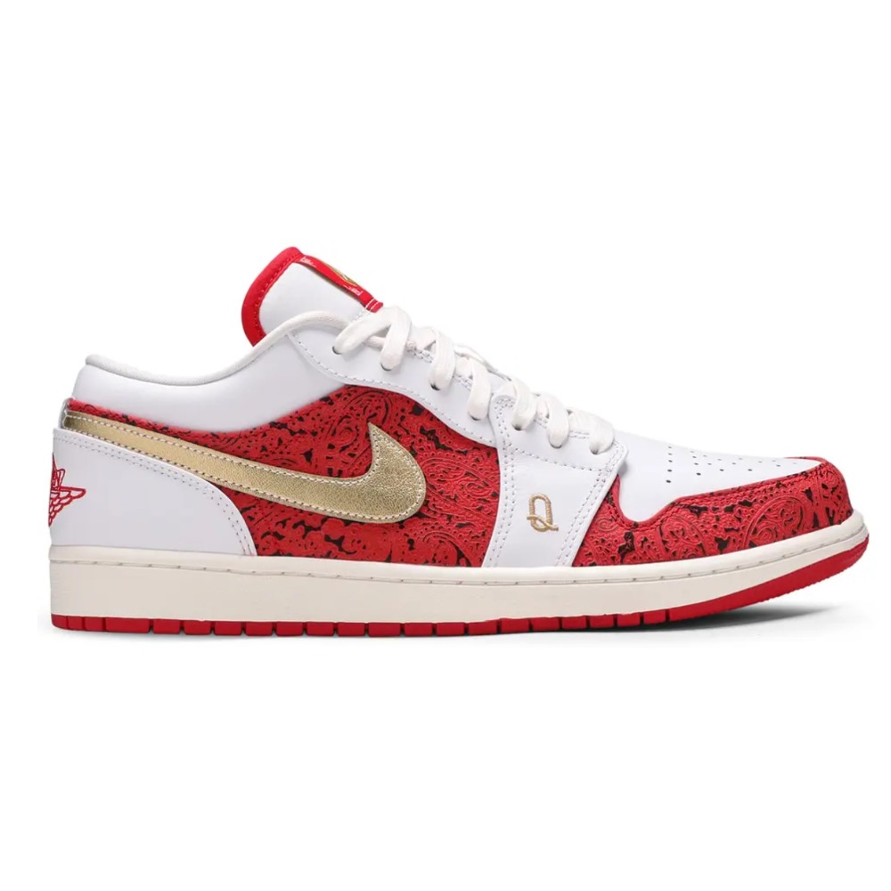 靴 Nike Air Jordan 1 Low Spades 27.5 Jordan 1 Low Spades Spor Ayakkabı - Ercan Sneakers