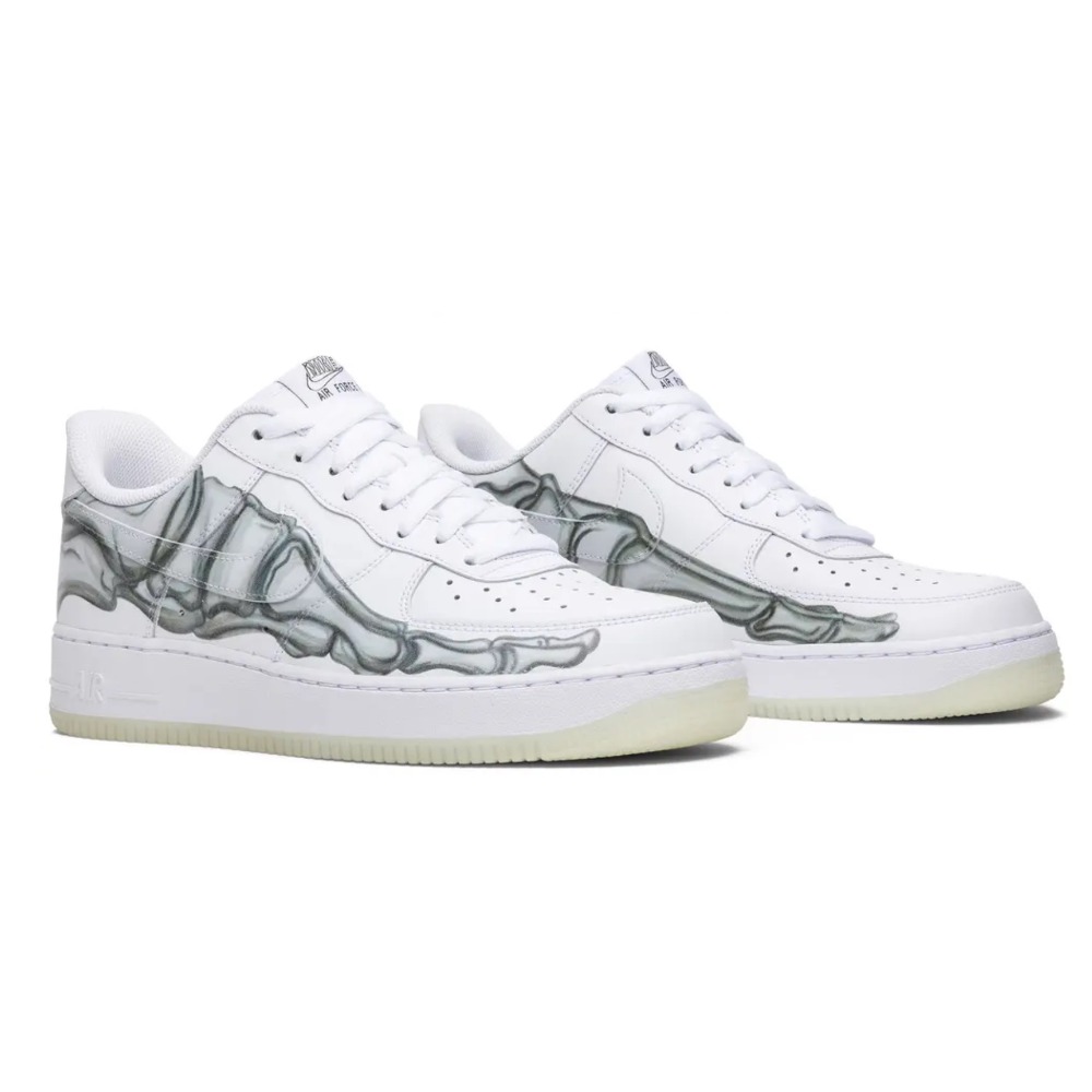Nike Air Force 1 Low Skeleton Halloween 5 Nike Air Force 1 Low Skeleton Halloween - Görsel 5