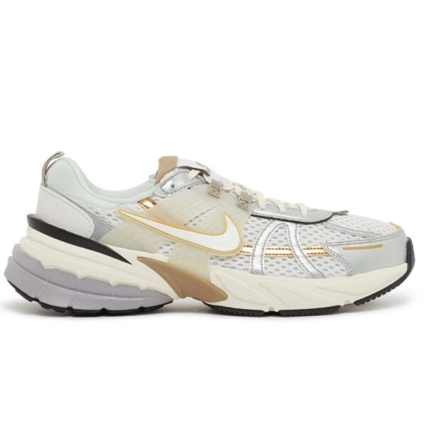 Nike V2K Run Khaki Metallic Silver