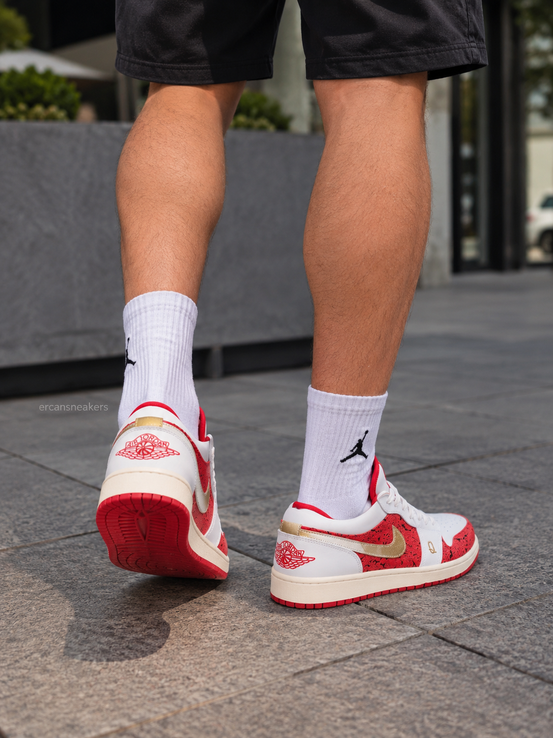 Jordan 1 Low Spades Spor Ayakkabı - Ercan Sneakers