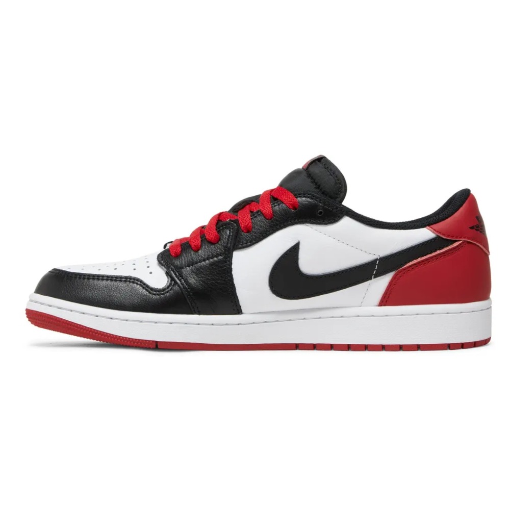 Jordan 1 Retro Low OG Black Toe, görsel 5