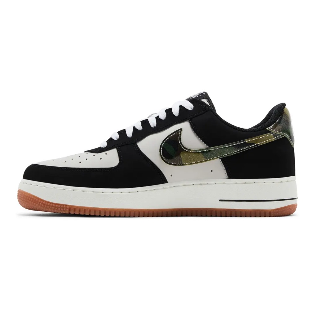 Nike Air Force 1 Low '07 LV8 Black Patent Camo Swoosh 2 Nike Air Force 1 Low '07 LV8 Black Patent Camo Swoosh - Görsel 2