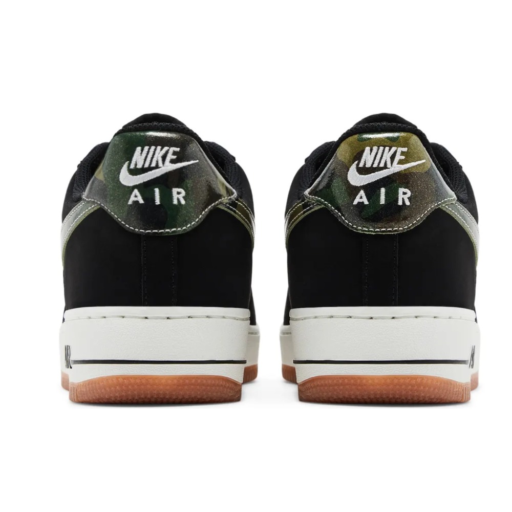 Nike Air Force 1 Low '07 LV8 Black Patent Camo Swoosh 3 Nike Air Force 1 Low '07 LV8 Black Patent Camo Swoosh - Görsel 3