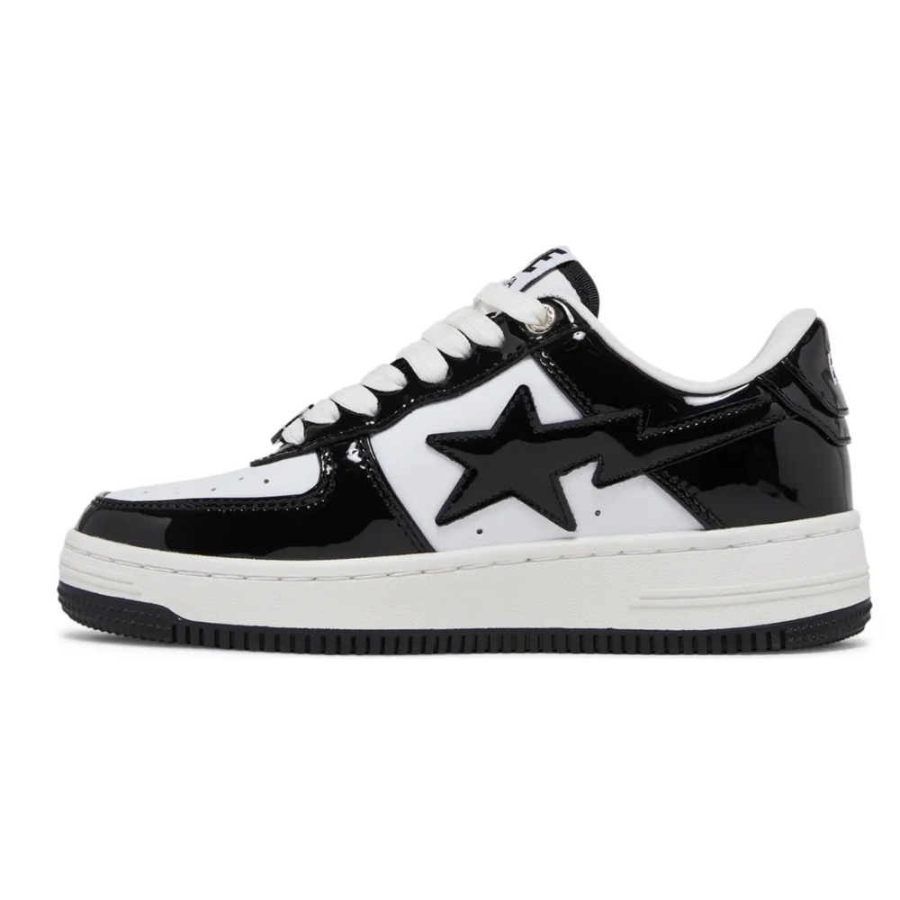 A Bathing Ape Bape Sta Patent Leather Black, görsel 2