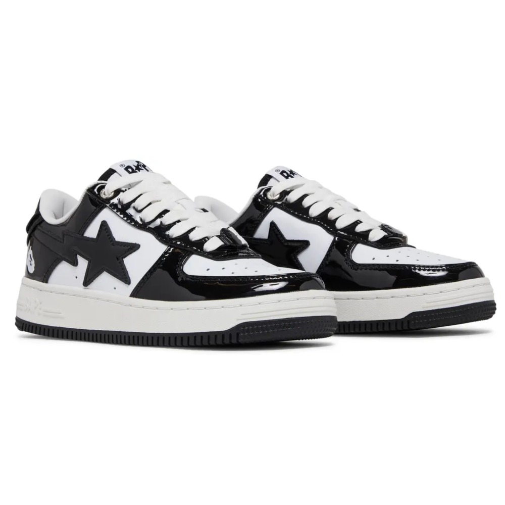 A Bathing Ape Bape Sta Patent Leather Black, görsel 5