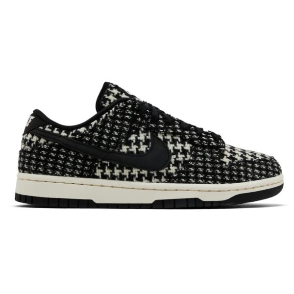 Nike Dunk Low Harris Tweed White Black Multi