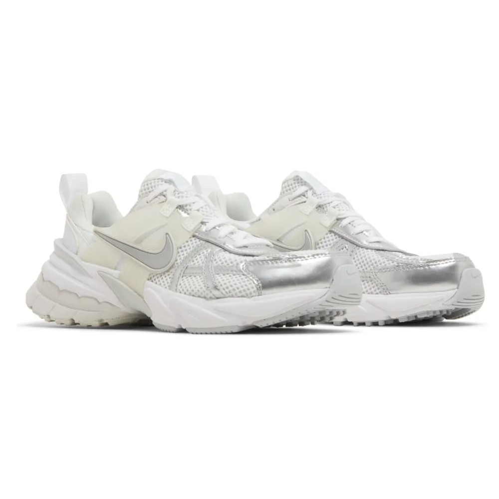 Nike V2K Run Metallic Silver White Kadın, görsel 5
