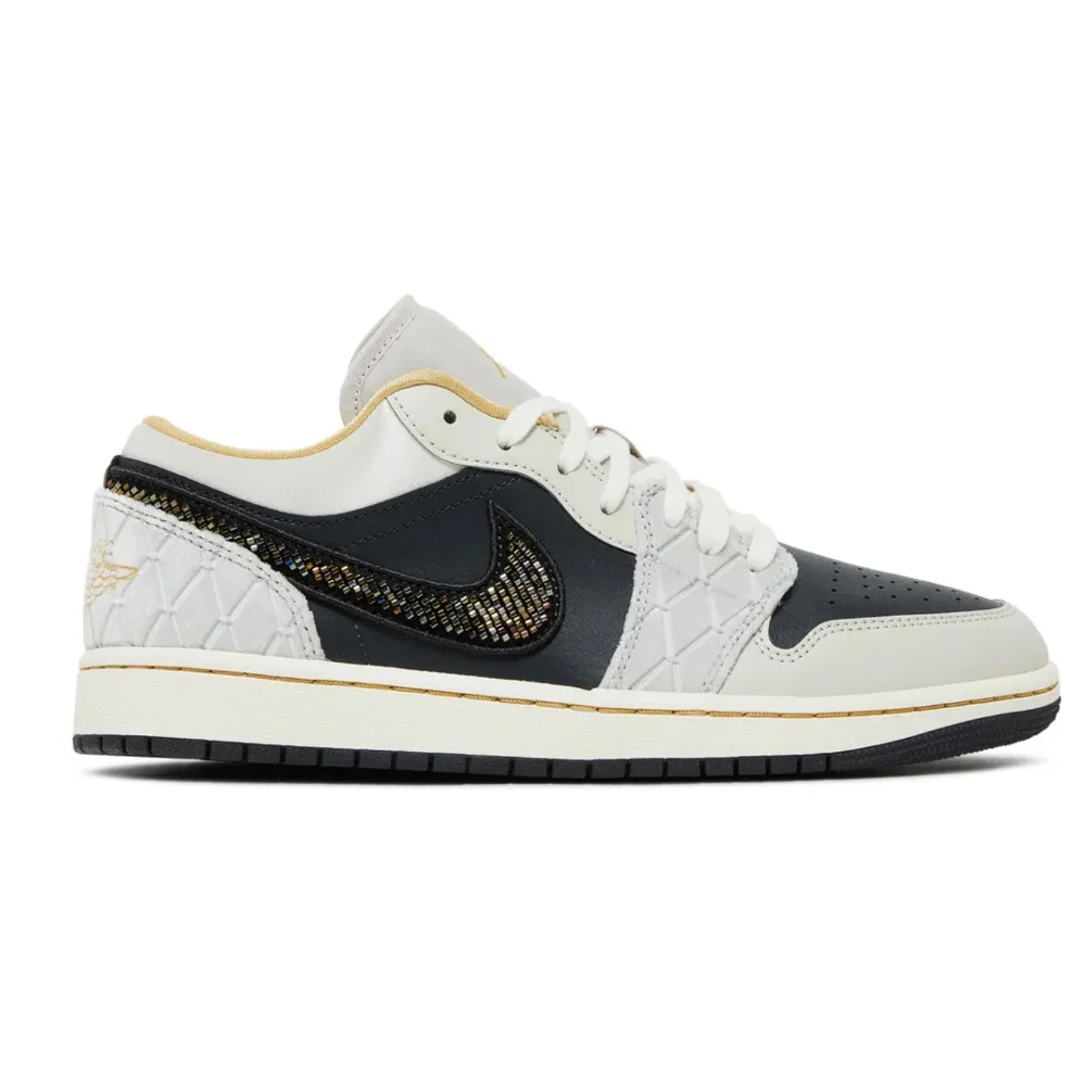 Jordan 1 Low Beaded Swoosh, görsel 1