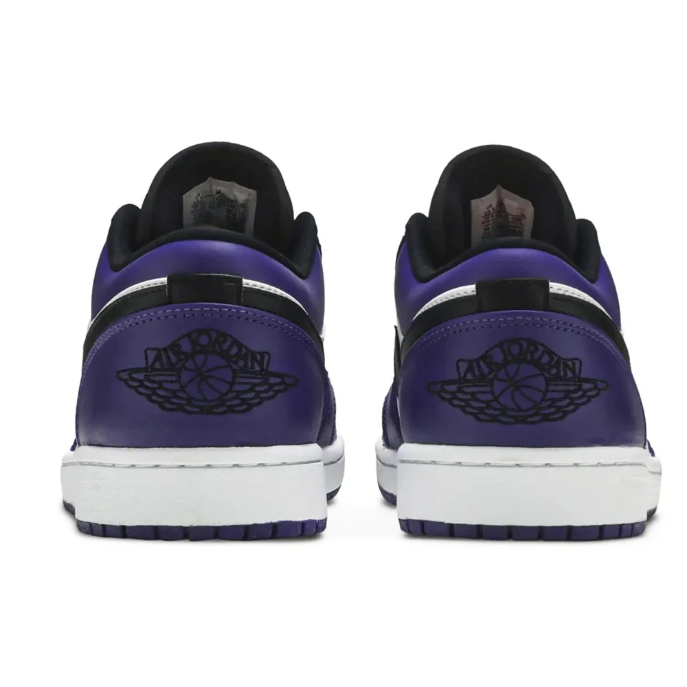 Jordan 1 Low Court Purple White, görsel 3
