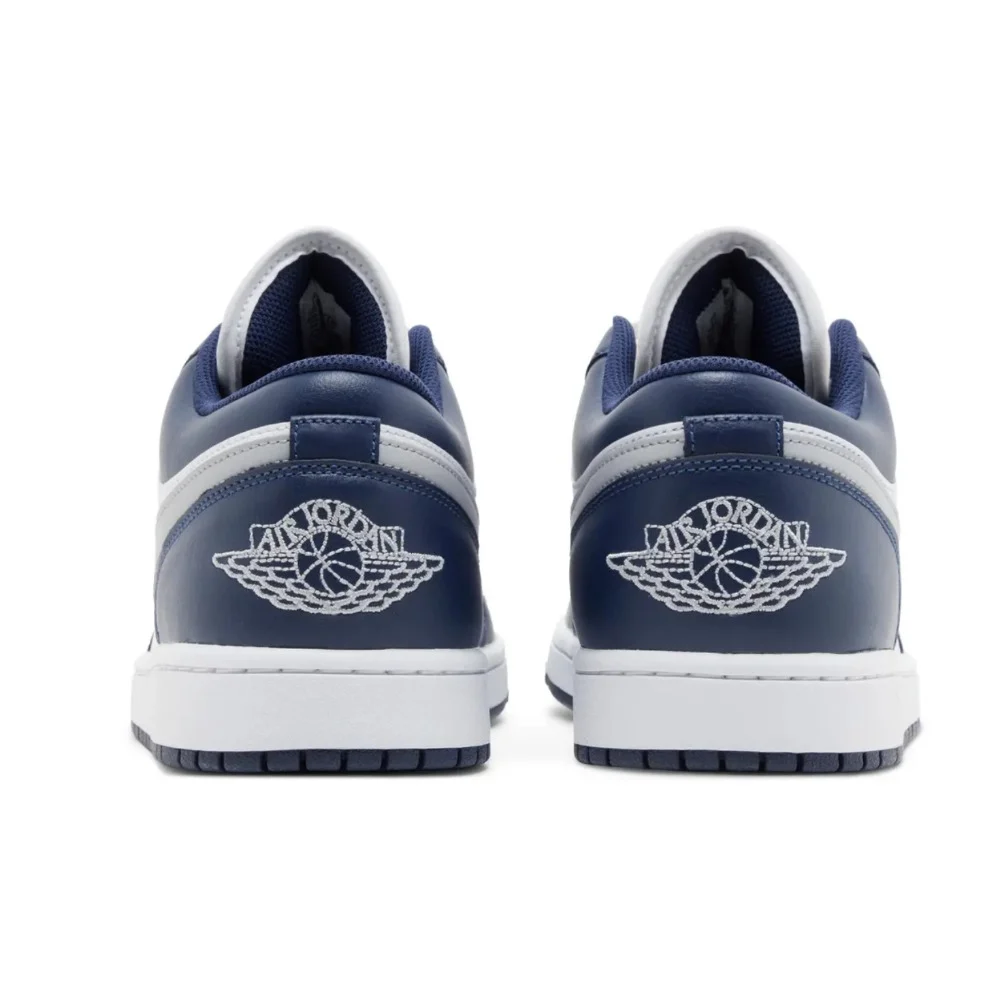 Jordan 1 Low Wolf Grey Midnight Navy, görsel 3