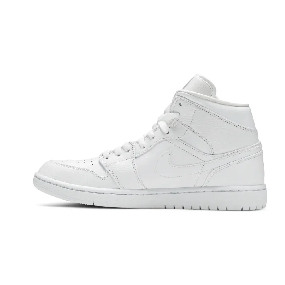 Jordan 1 Mid Triple White, görsel 2