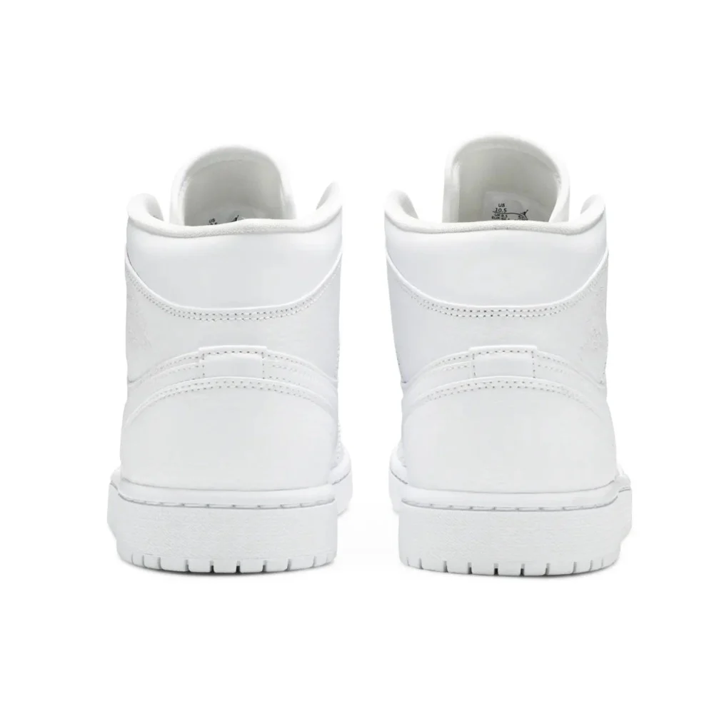Jordan 1 Mid Triple White, görsel 3