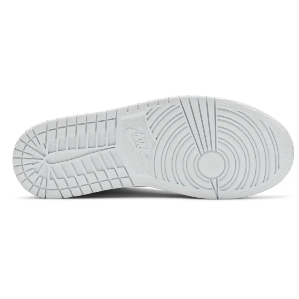 Jordan 1 Mid Triple White, görsel 4