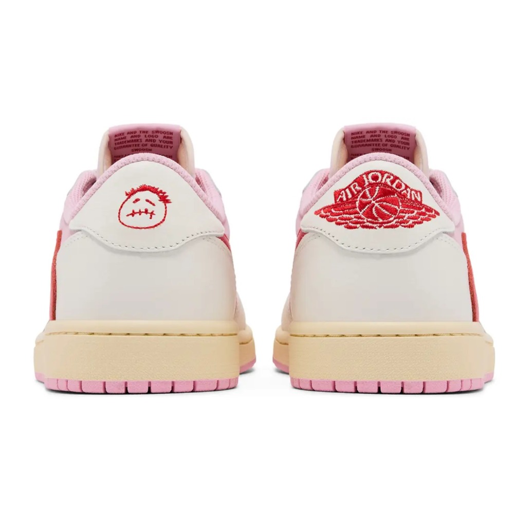 Jordan 1 Retro Low OG SP Travis Scott Sail Tropical Pink - Ercan