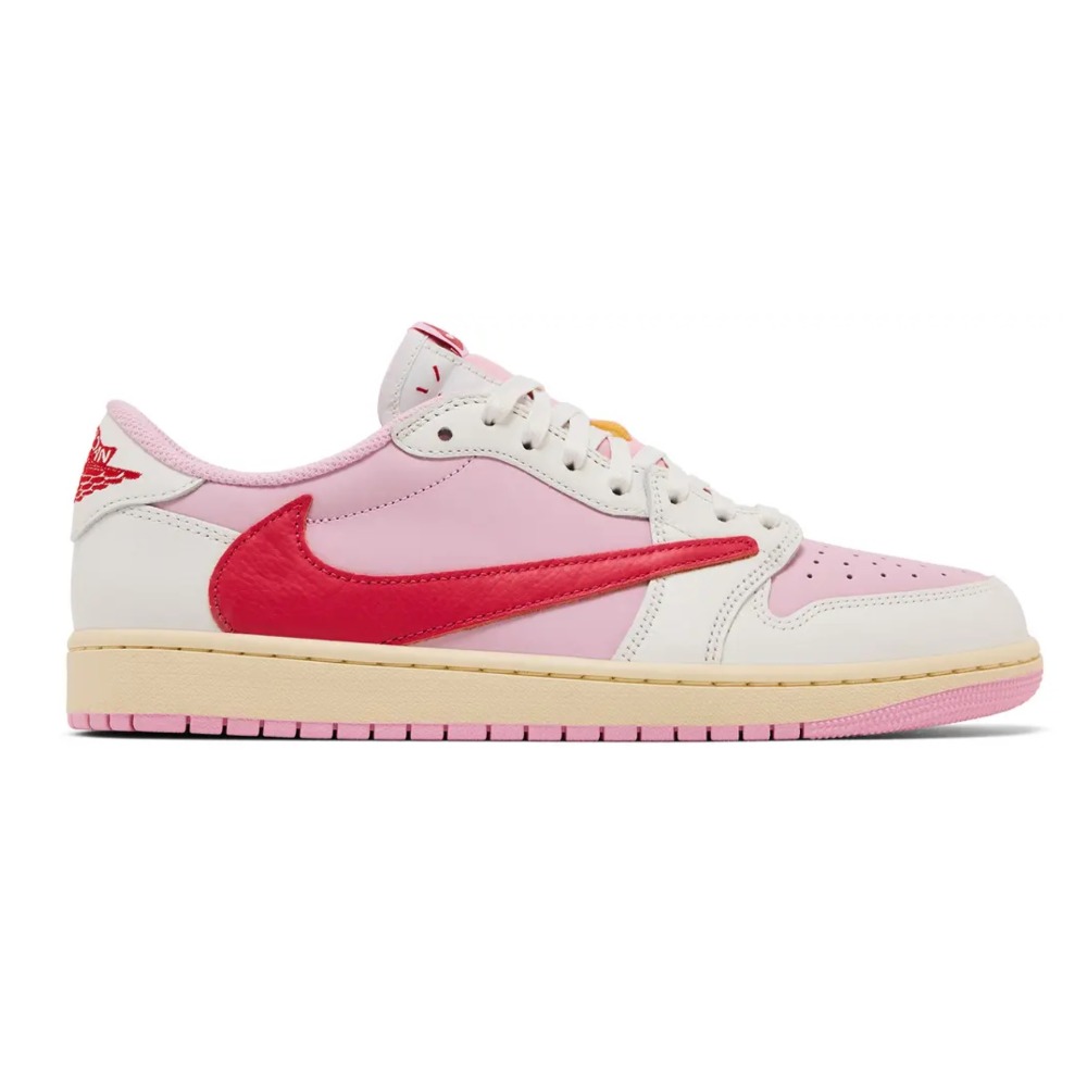 Jordan 1 Retro Low OG SP Travis Scott Sail Tropical Pink - Ercan
